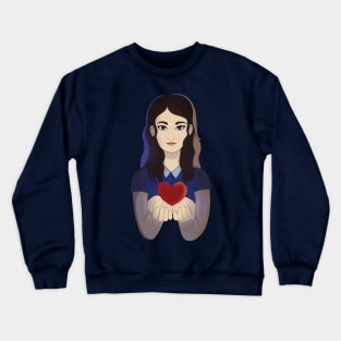 We All Have a Heart - Asian Crewneck Sweatshirt